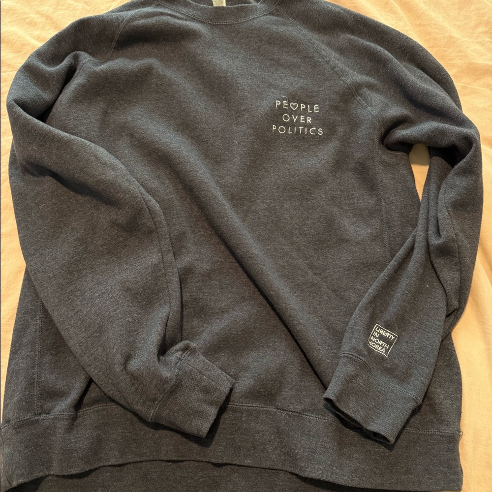 LiNK People Over Politics Sweatshirt